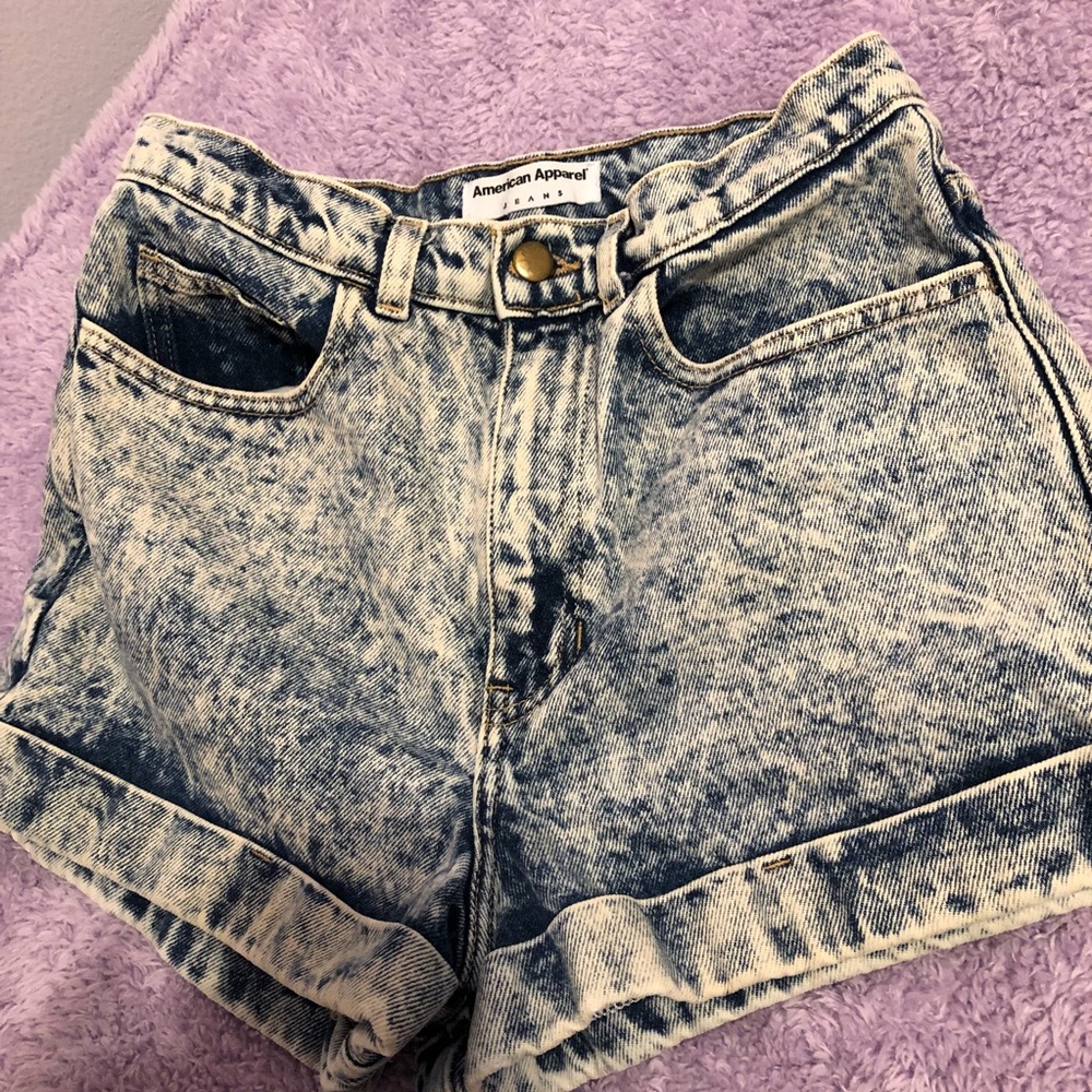 American Apparel Denim Shorts